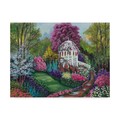 Trademark Fine Art Bonnie B Cook 'Paradise Garden' Canvas Art, 35x47 ALI39413-C3547GG